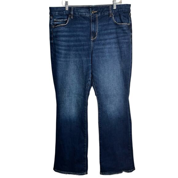 American Eagle Curvy High-Rise Skinny Kick Jeans Size 20 Next Level Stretch